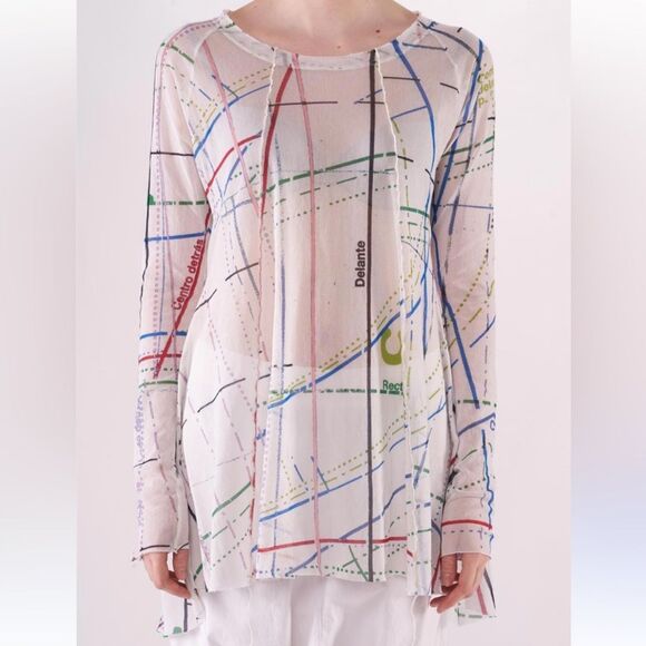 Rundholz Mesh Tunic Top Size Medium - Picture 1 of 8